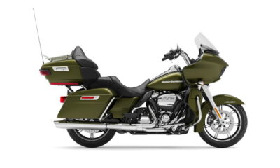 Harley Davidson Road Glide Limited 2022 Mineral Green Metallic (Chrome Finish)