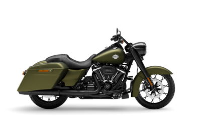 Harley Davidson Road King Special 2022 Metallic Green Denim