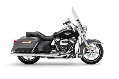 Harley Davidson Road King 2022 Gauntlet Gray Metallic - Vivid Black