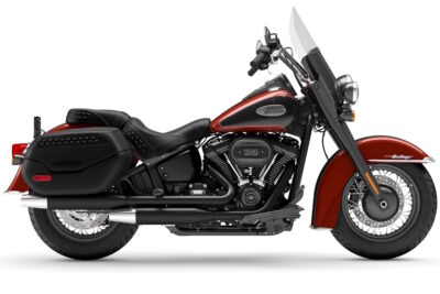 Harley Davidson Pavia Heritage Classic 2024 Red Rock/ Vivid Black- Black Finish