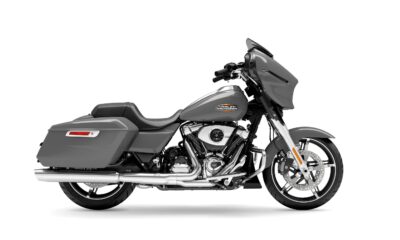 Street Glide 2026 Harley Davidson Pavia Dark Billiard Gray - Finiture Cromate