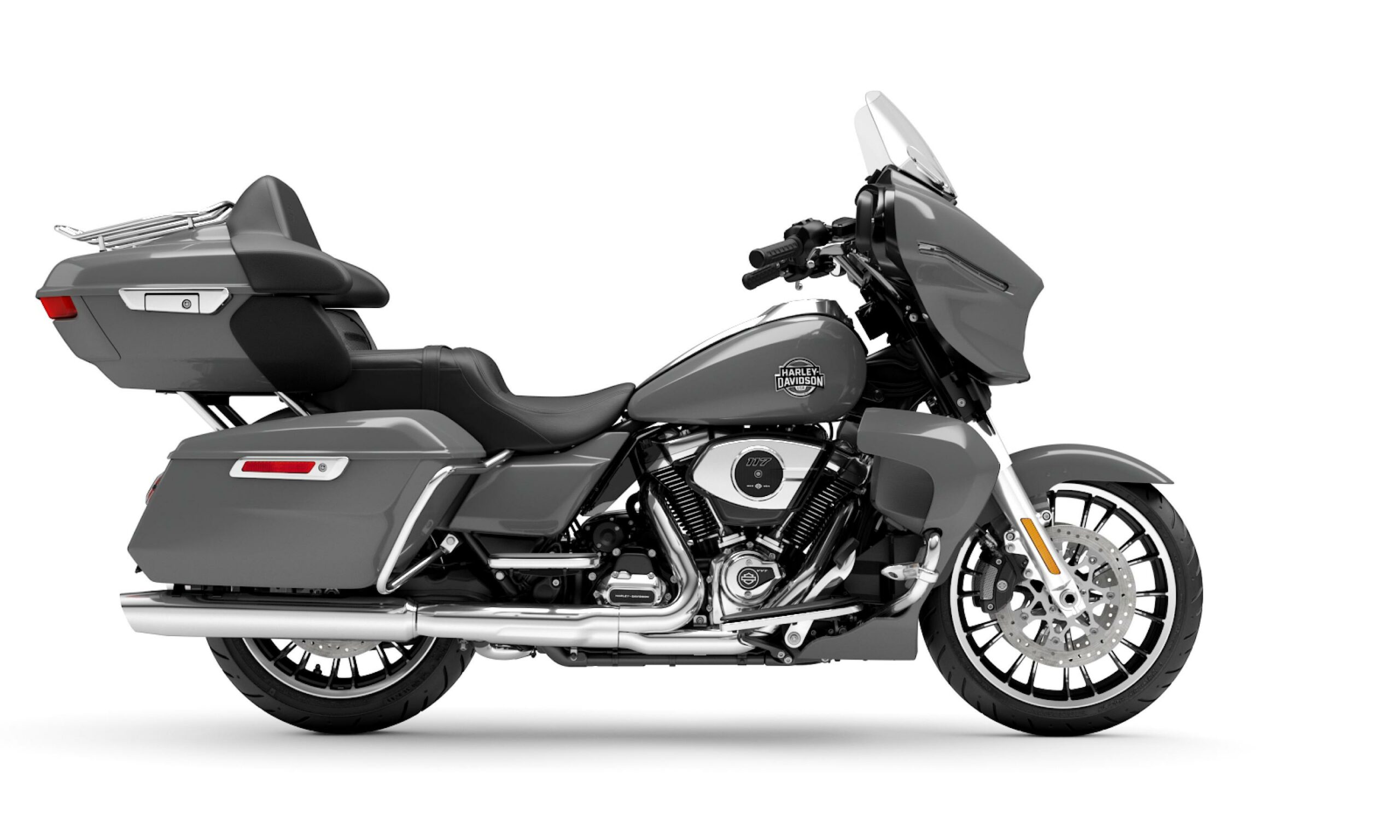 Street Glide Limited 2026 Harley Davidson Pavia - Dark Billiard Gray - Finiture Cromate