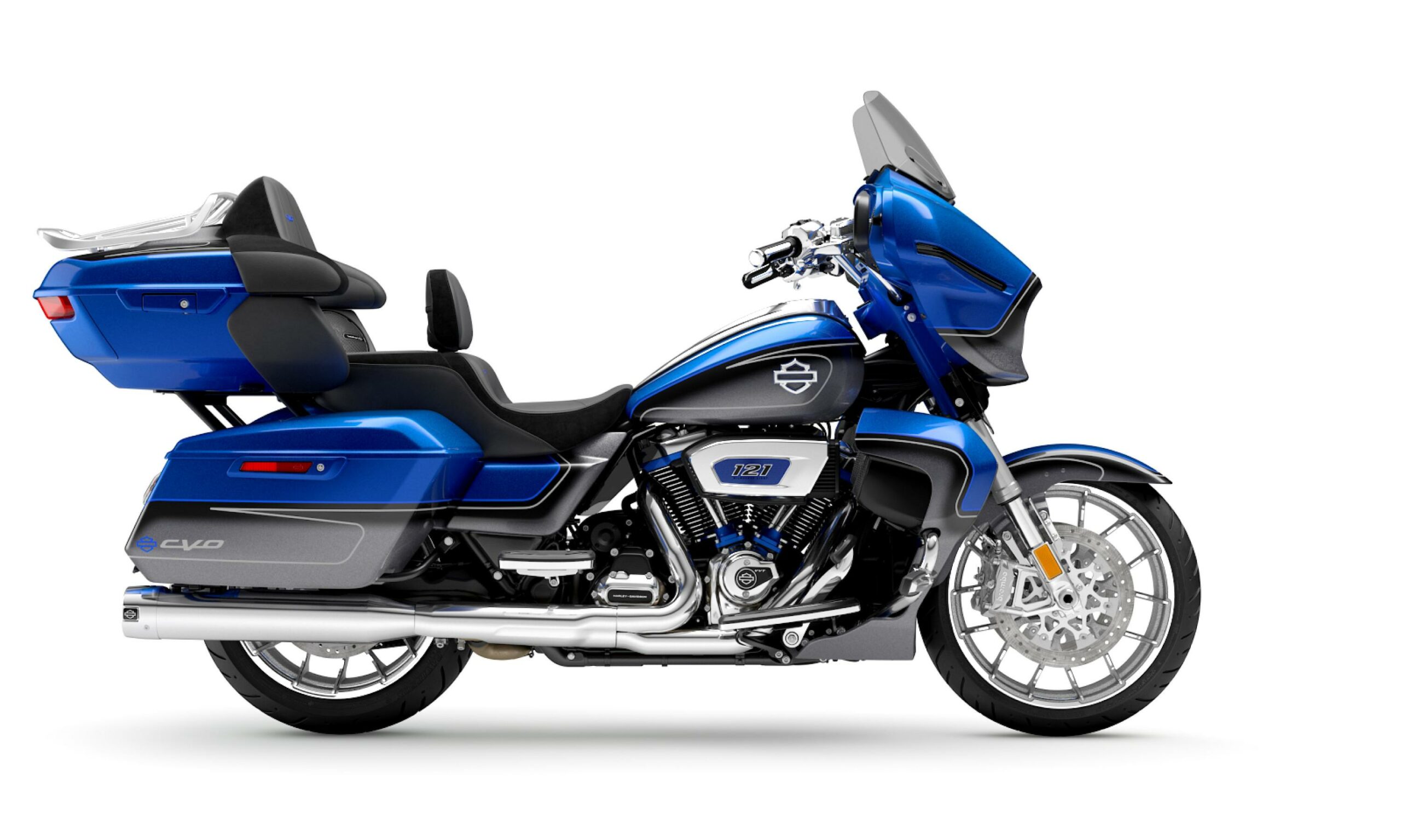 CVO Street Glide Limited 2026 Harley Davidson Pavia Electric Coast - Finiture Cromate