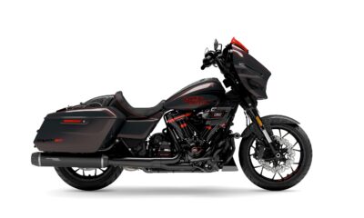 CVO Street Glide ST 2026 Harley Davidson Pavia Inferno Gray - Finiture Nere