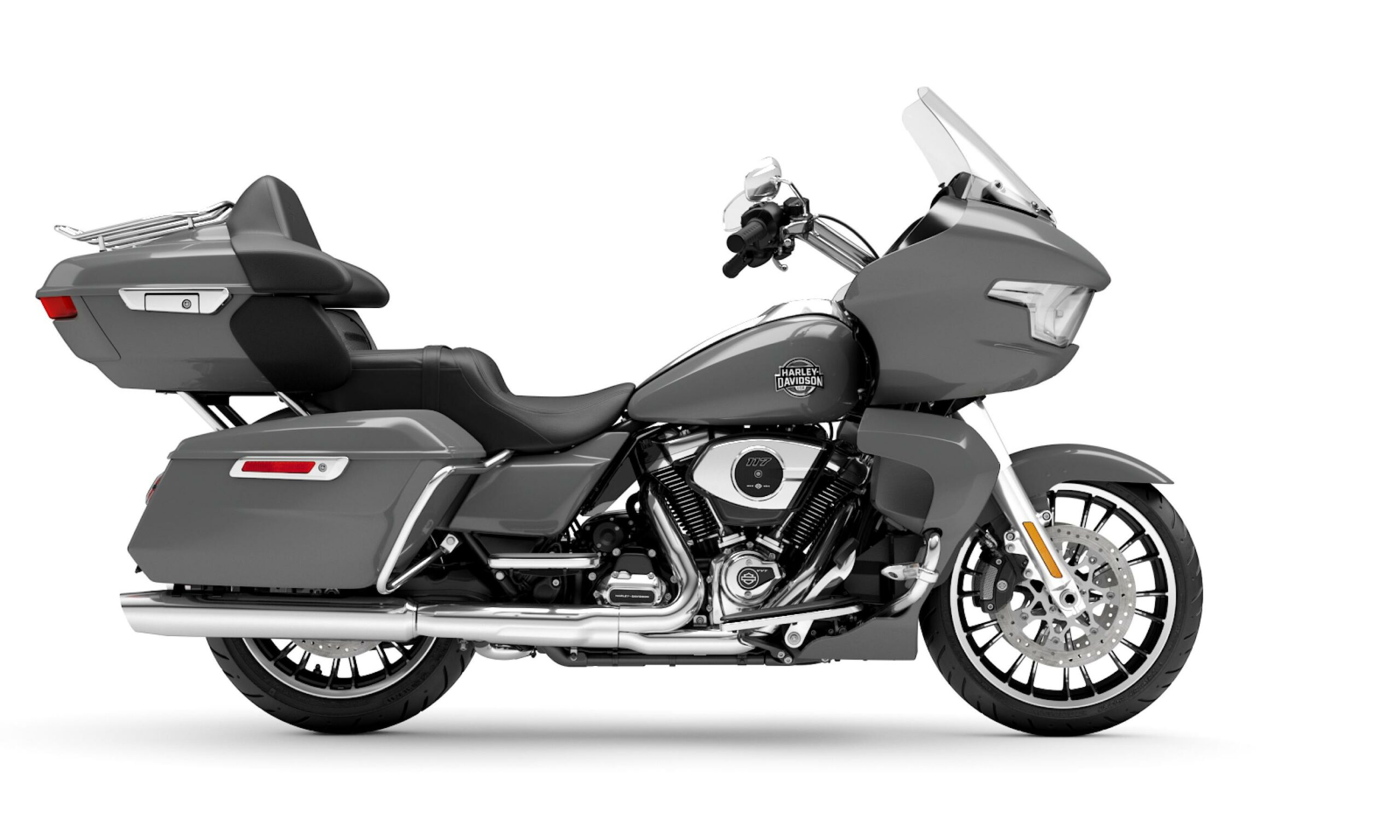 Road Glide Limited 2026 Harley Davidson Pavia - Dark Billiard Gray - Finiture Cromate
