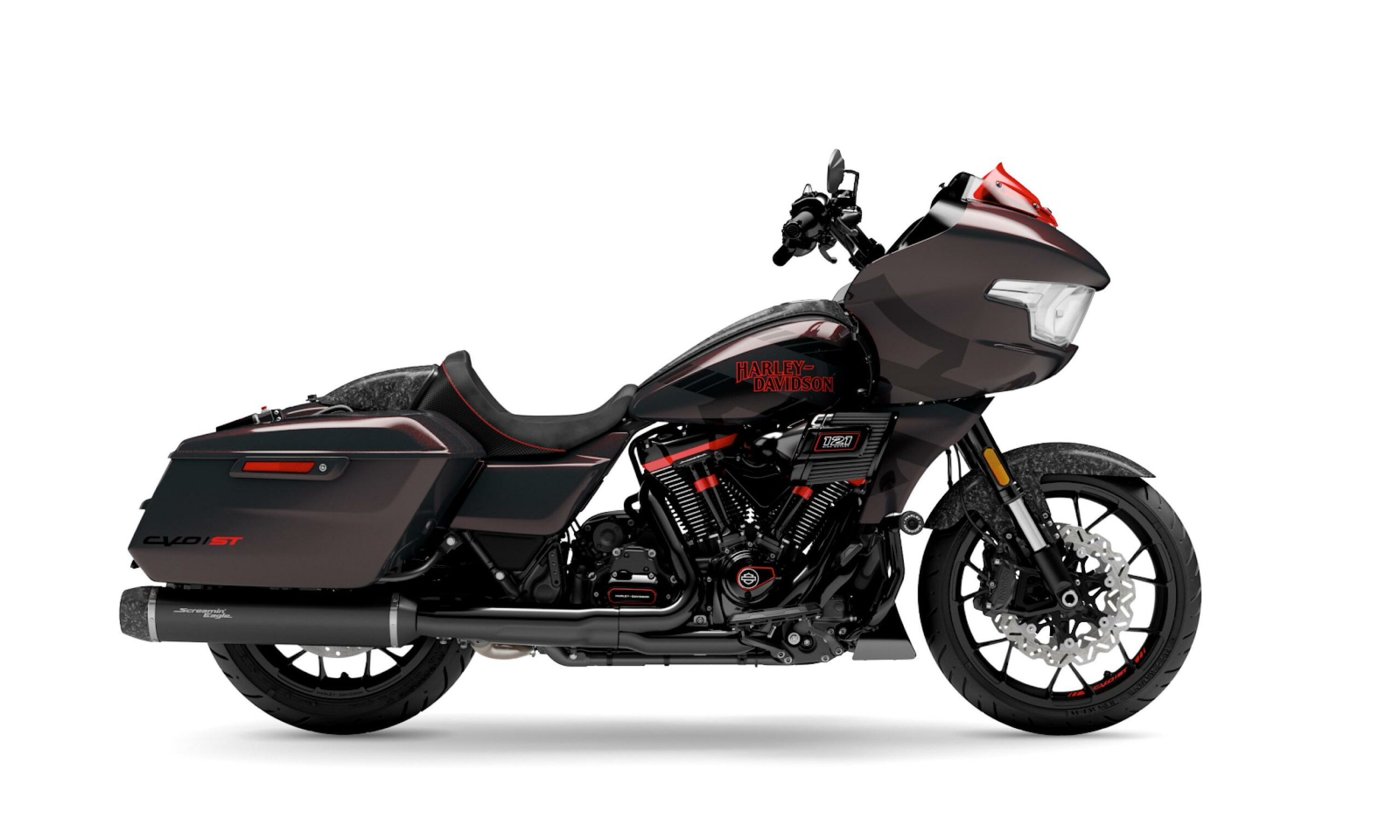 CVO Road Glide ST 2026 Harley Davidson Pavia - Inferno Gray - Finiture Nere